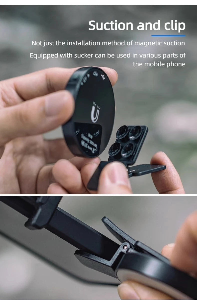 Mini Magnetic Fill Light Pocket Portable Outdoor Photographic Lamp for Apple iPhone 15/14/13/12 Mobile Phone Tiktok Live Selfie