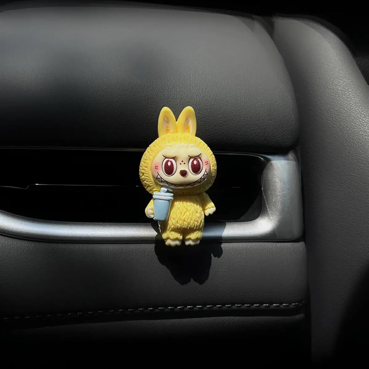 Adorable Labubu Car Vent Decor, Fragrance Diffuser, Aromatherapy Ornament, Vehicle Interior Accessory