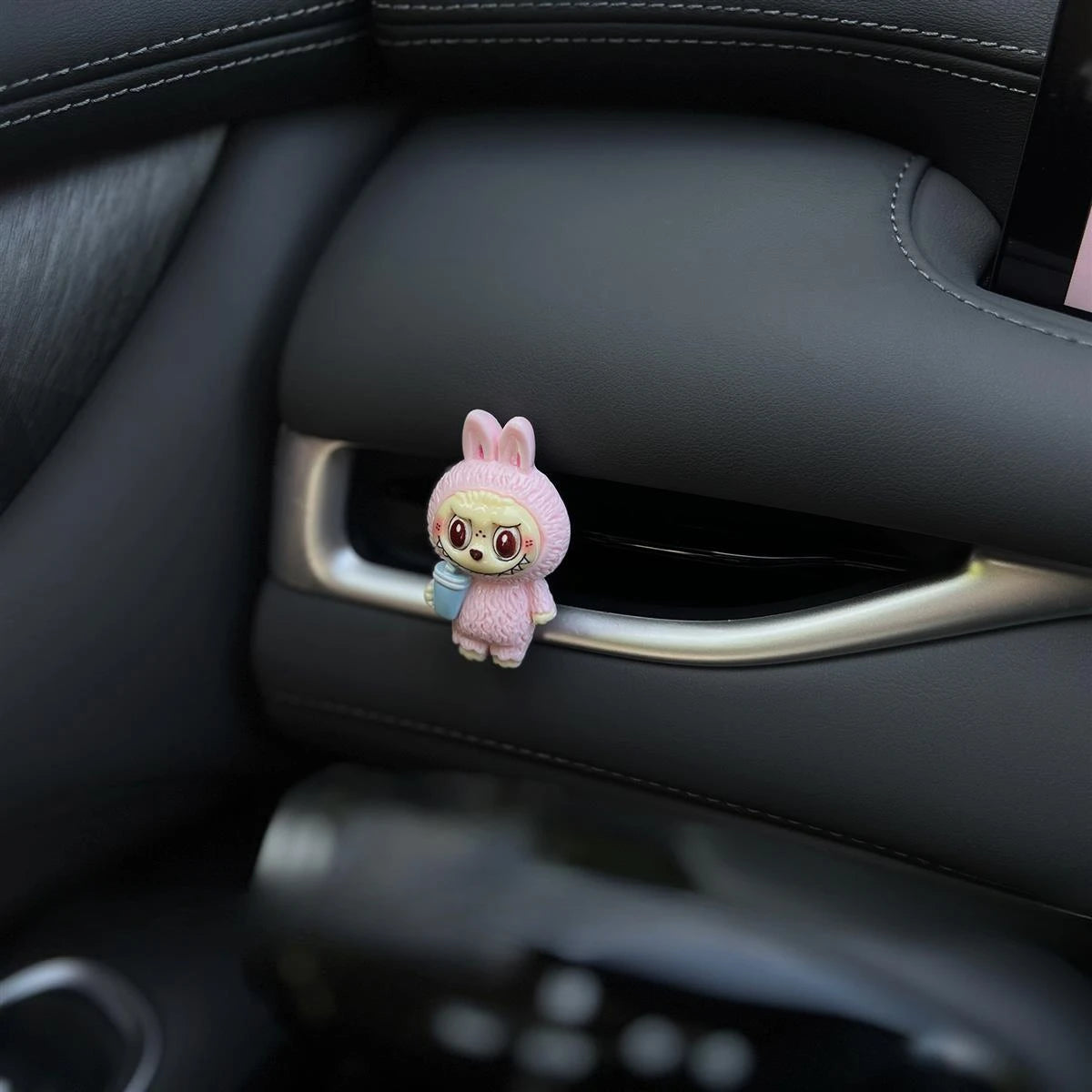 Adorable Labubu Car Vent Decor, Fragrance Diffuser, Aromatherapy Ornament, Vehicle Interior Accessory