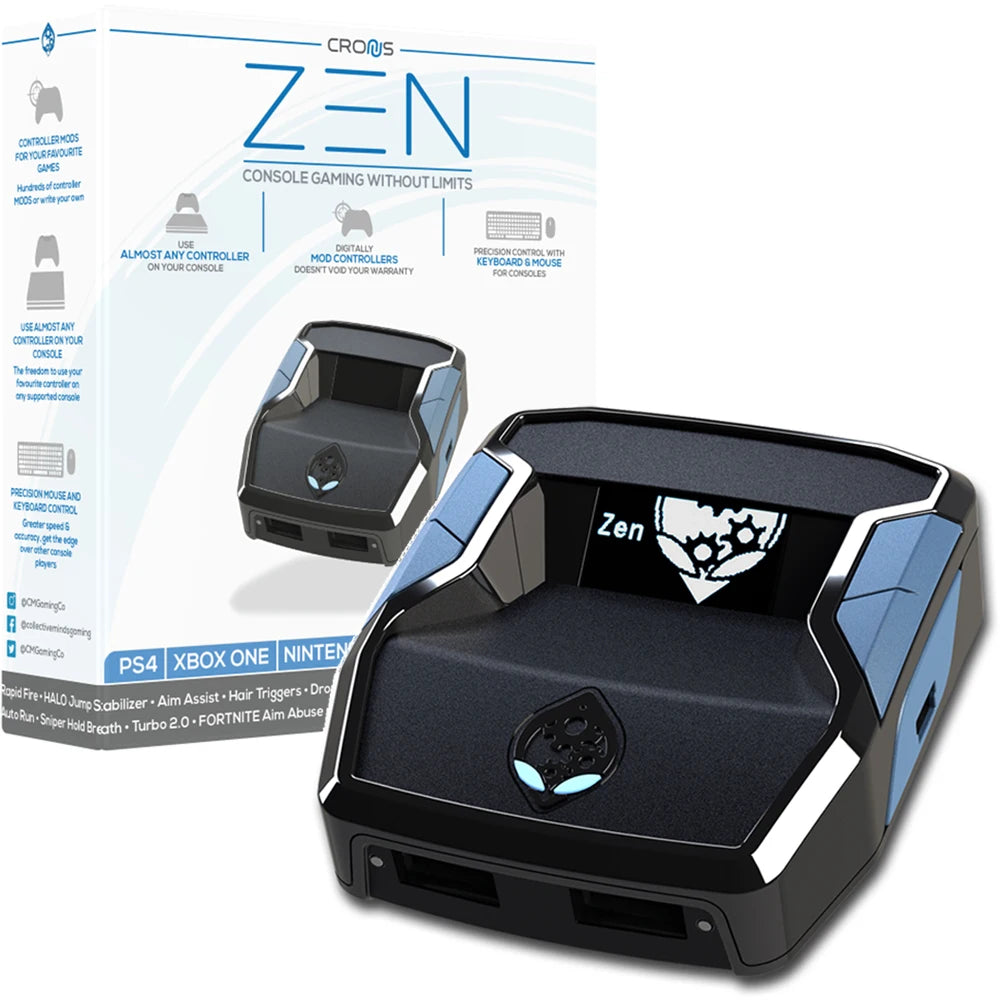 محول لوحة مفاتيح وماوس USB من Cronus Zen Cronusmax Cronusmax2 لألعاب FPS لأجهزة PS4/PS3/Switch/Xbox 360/One/S/X/PC